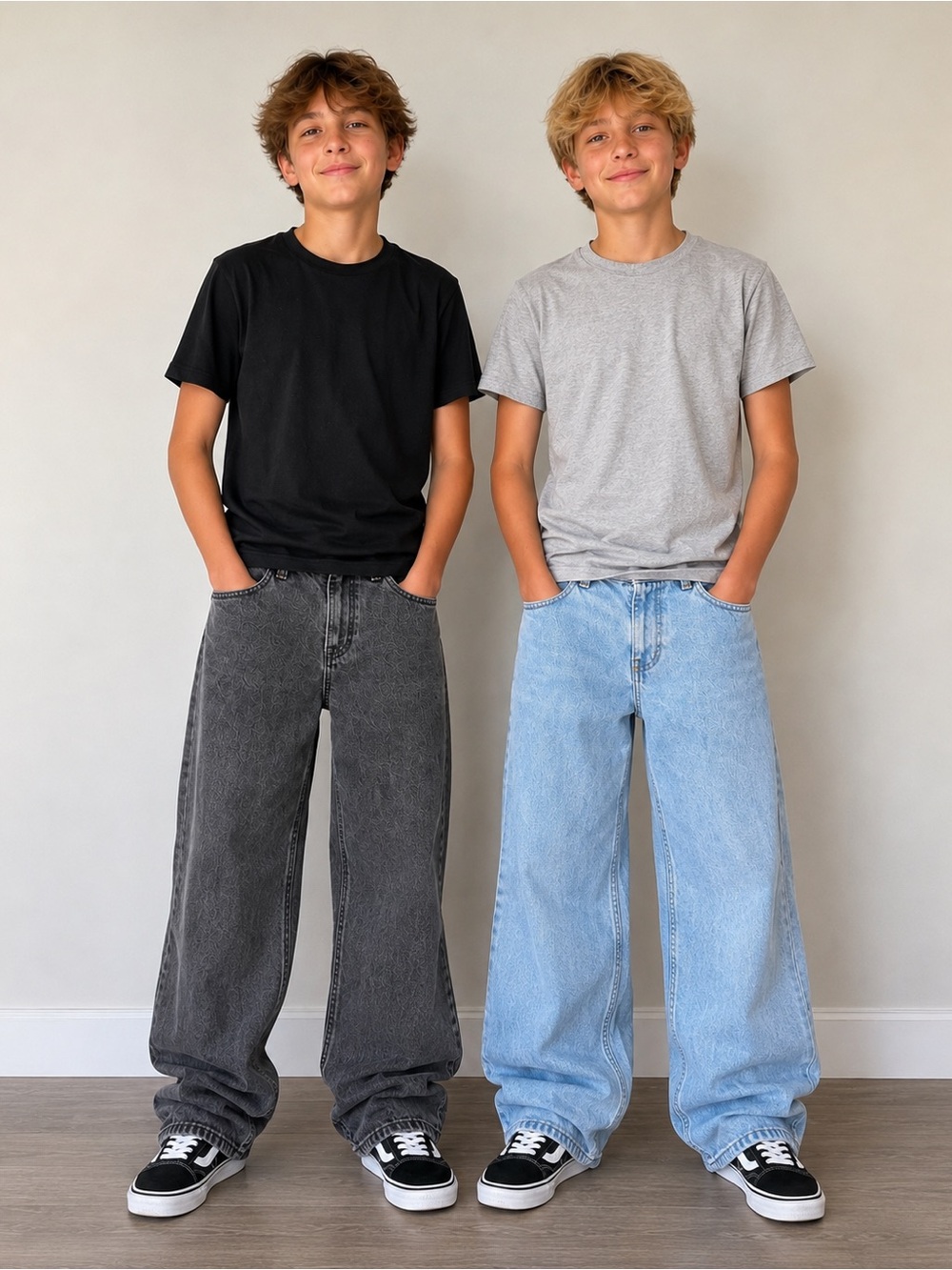 *BUNDLE Empyre Youth Size 27 Jeans Bundle – 2 Pair Black + Light Wash